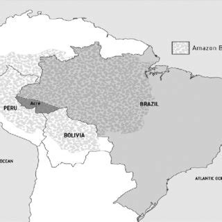 Map of Acre, Brazil. | Download Scientific Diagram