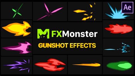 Gunshot Effects | After Effects Download Direct Videohive 27490310