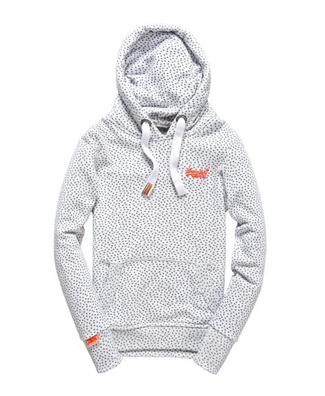 Superdry All Over Print Hoodie - Women's Hoodies