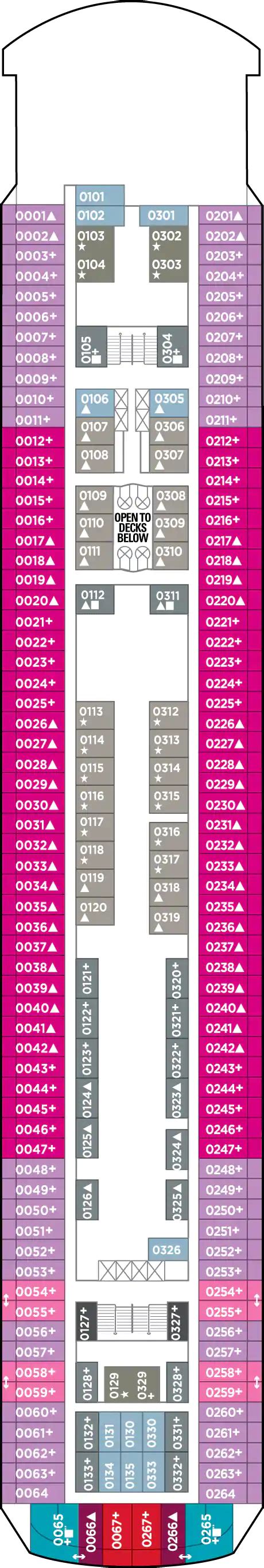 Norwegian Sun Deck Plans | CruiseInd