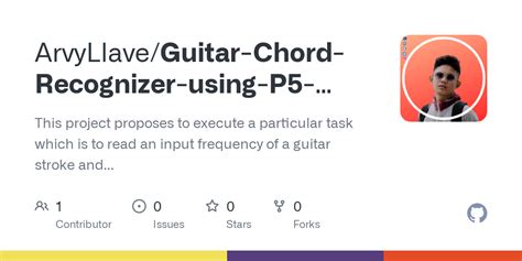 GitHub - ArvyLlave/Guitar-Chord-Recognizer-using-P5-Library-in-JavaScript: This project proposes ...