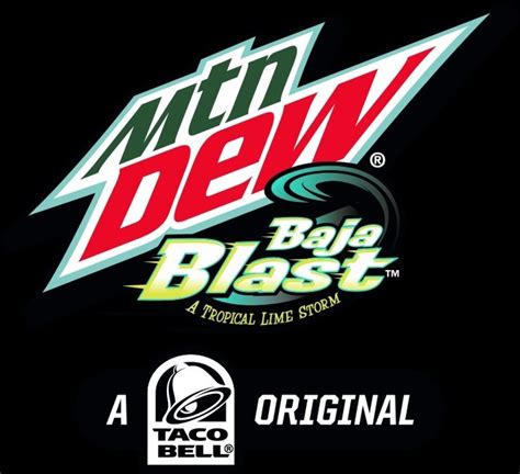 Mountain Dew® Bottles Taco Bell® Blockbuster, Mtn Dew® Baja Blast™, For Limited Time Only