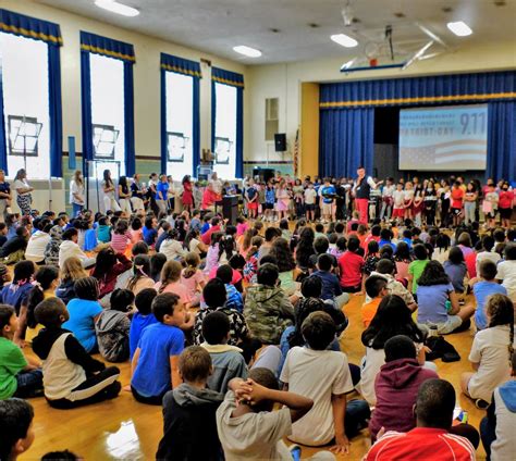 Kelly Elementary School Holds Patriot Day Assembly