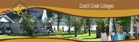 Shuswap Lake Cabin Rentals - Scotch Creek Cottages