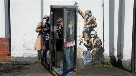 Lost Banksy Spy Booth mural 'not saveable' says council - BBC News