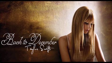 Back to December - Taylor Swift karaoke lower key - YouTube