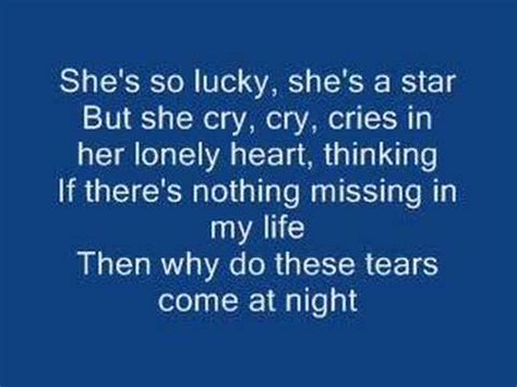 Britney Spears: Lucky - With Lyrics - YouTube