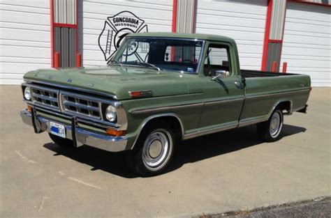 1971 FORD F-100 TRUCK SPORT CUSTOM STYLESIDE for sale: photos ...