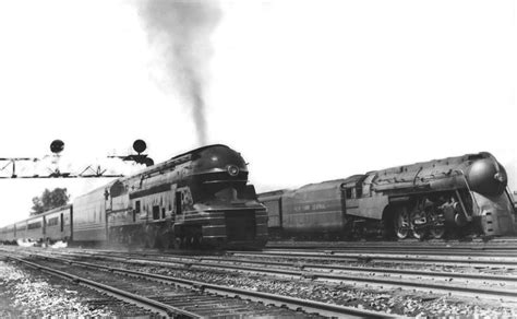 Pennsylvania Railroad 6-4-4-6 S1 Locomotive | Old Machine Press Vapor, Steam Trains Photography ...