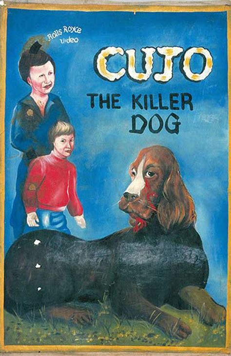 Cujo: Movie Poster From Africa : r/stephenking