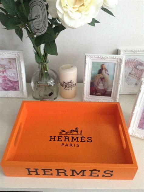 Hermes Orange Replica Tray | Hermes orange, Orange decor, Decorating ...