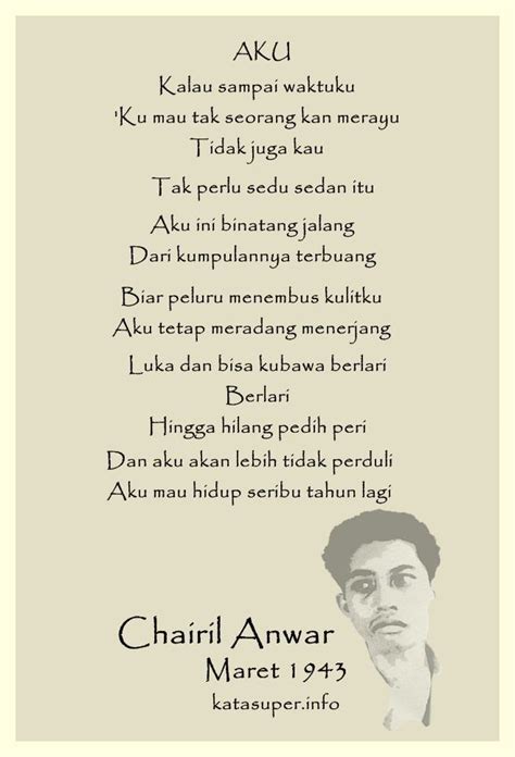 Makna Puisi Doa Karya Chairil Anwar - Homecare24