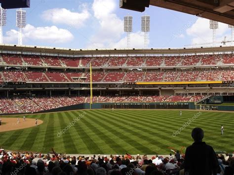 Baseball Stadium Background Stock Photo by ©ionstock 23763771