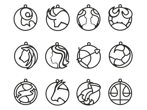 Zodiac Signs by mishkin2 | Download free STL model | Printables.com
