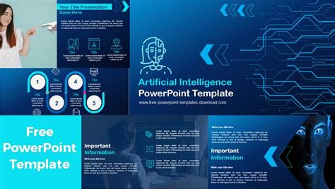 Minimalist Artificial Intelligence | Technology PowerPoint Templates ...