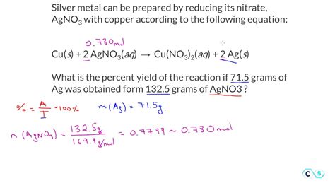 How To Solve Percent Yield Problems