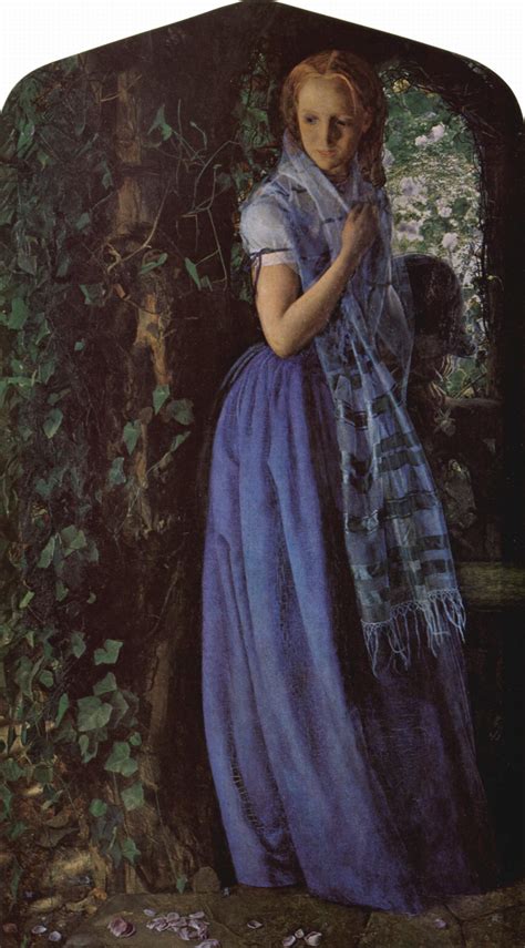 April Love, 1856 - Arthur Hughes - WikiArt.org