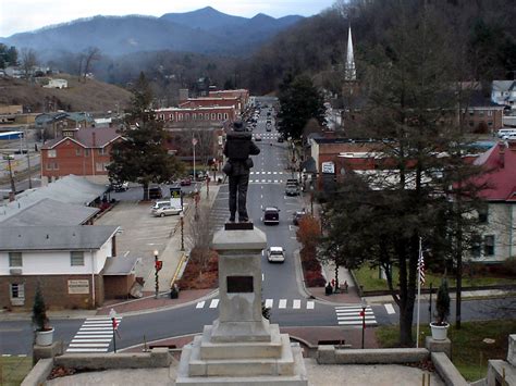 Sylva, NC : downtown sylva from courthouse photo, picture, image (North Carolina) at city-data.com