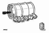 Keg Coloring Page Pages sketch template