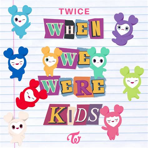 TWICE - When We Were Kids Album Cover Art by Yizuz4ever on DeviantArt