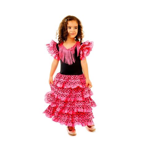 Girls Flamenco Dress | Girls Haloween Costume | Flamenco Dress