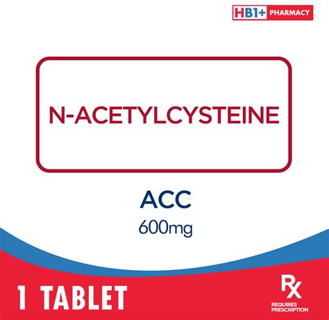 Acc 600mg Tablet - | NCCC Online Store