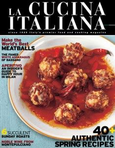 La Cucina Italiana – Italian Cuisine Magazine « FoodieCuisine.com