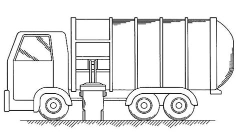 Garbage Truck Coloring Pages - Free Download & Print