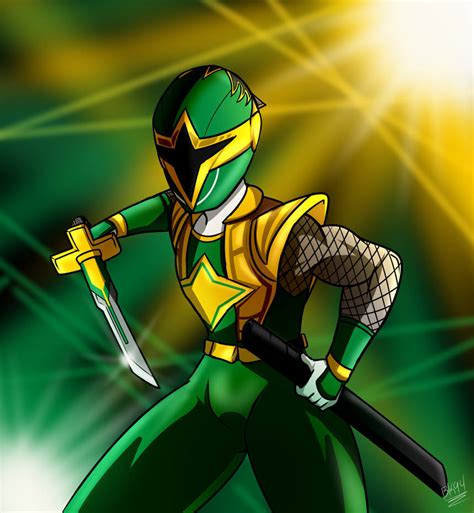 Green ranger, Ninja Storm by Breezykiid94 on DeviantArt