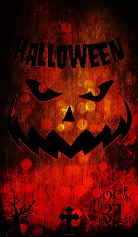 Halloween red&black ar, 31 st october, autumn, eve, festive, holiday, horror, HD phone wallpaper ...