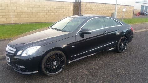 2012 Black Mercedes E Class Coupe E350 CDI BlueEFFICIENCY | in ...