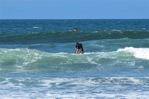 El Sunzal Beach in El Salvador, an excellent surfing spot