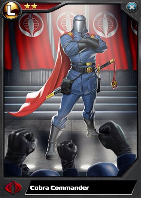Cobra Commander (Anniversary) L2 | G.I. Joe: Battleground Wiki | Fandom
