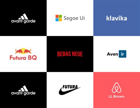 Logo Fonts - 50 Fonts for Logos that Every Great Designer Needs Tailor Brands