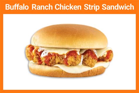 Whataburger Buffalo Ranch Chicken Strip Sandwich - Calories | Prices