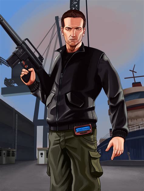 Gta 3 Claude Artwork