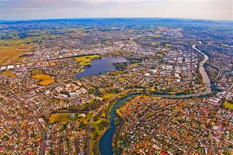 Hamilton, Waikato Hospital, Left centre, see more at New Zealand ...