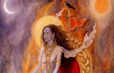 The Legend of Goddess Dhumavati - The widow Goddess