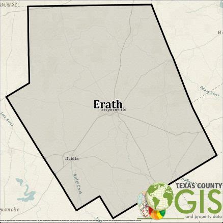 Erath County, TX | GIS Shapefile & Property Data