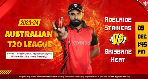 Adelaide Strikers vs Brisbane Heat: Vision11 Prediction and Match ...