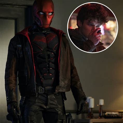 Titans Reveals First Look At Curran Walters' Red Hood In Season IGN ...