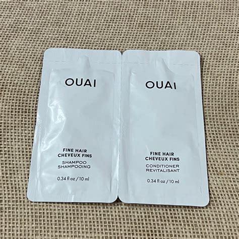 Ouai fine hair shampoo conditioner sample, Beauty & Personal Care, Hair ...