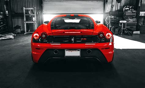 HD wallpaper: red sports car, Ferrari, Ferrari F430 Scuderia, italian, supercars | Wallpaper Flare