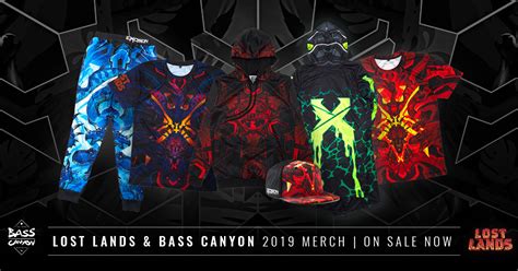 Lost Lands & Bass Canyon Merch Available Now! | Excision