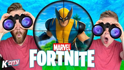 Hunting for WOLVERINE in Marvel FORTNITE DUOS // K-CITY GAMING ...