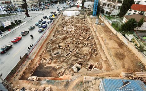 Ancient Ruins Hidden Under Thessaloniki Metro Revealed - Arkeonews