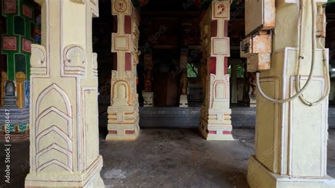 Corridors of Ramanathaswamy Temple, Rameshwaram, Tamil Nadu, India ...