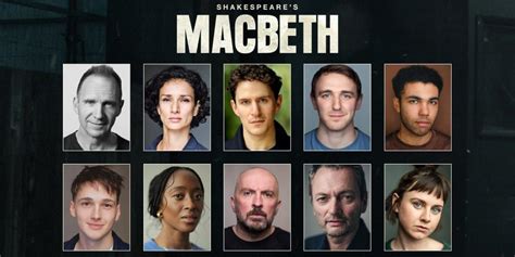 Full Cast and Team Set for MACBETH, Starring Ralph Fiennes and Indira Varma