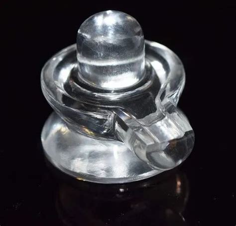 Transparent Sphatik Shivling 100% Original, For Worship at Rs 9/gram in ...