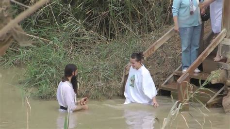 Jesus' Baptism Site - Jordan River - Epiphany.mov - YouTube